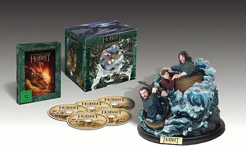 Der hobbit smaugs - smaugs, 3d