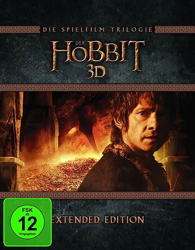 Der hobbit trilogie - hobbit, 3d