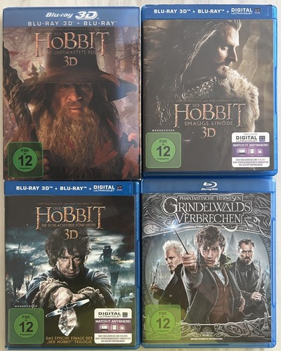 Blu ray der hobbit - 4x,