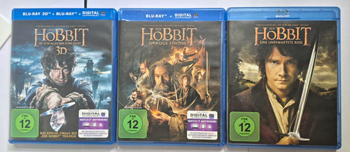 Der hobbit trilogie - blu-ray, 3d