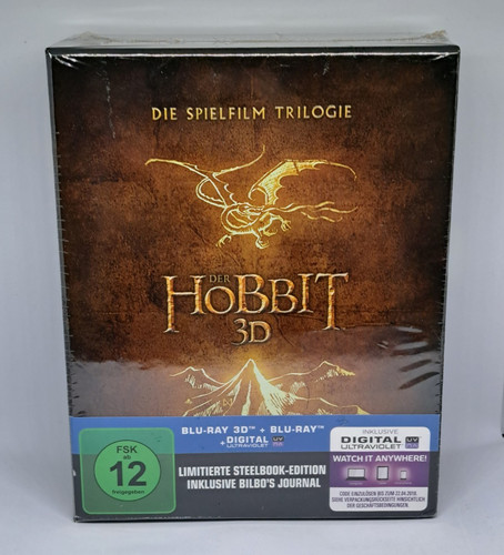 Der hobbit blu - blu-ray, trilogie