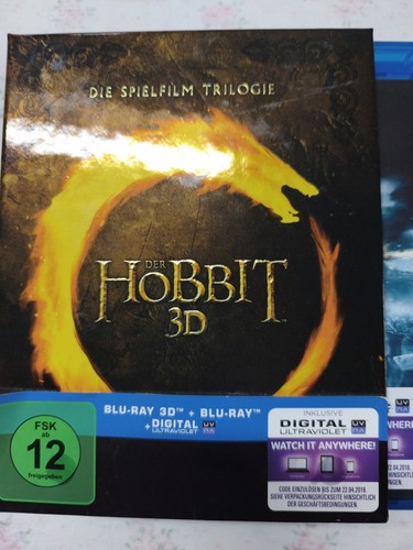 Trilogie der hobbit blu ray - trilogie, blu-ray