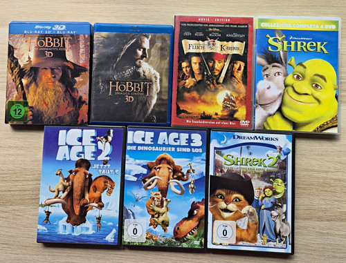 Dvd blu ray konvolut - &,