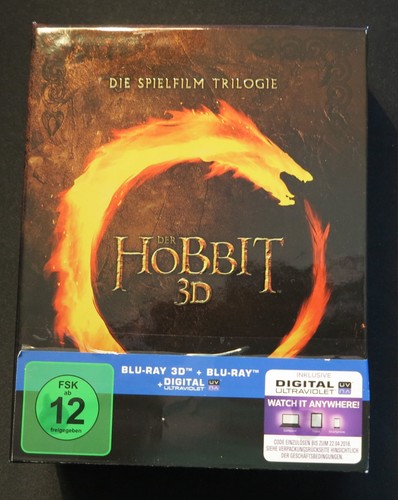 Trilogie der hobbit blu ray - trilogie, 3d